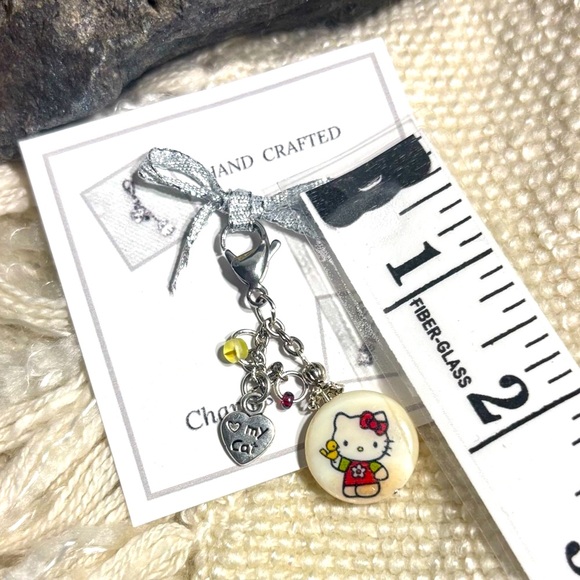 ⚪️ Hello Kitty Charm ~ For… Phone, Bag, Small Coin Purse, Backpack Jewelry - Picture 6 of 7